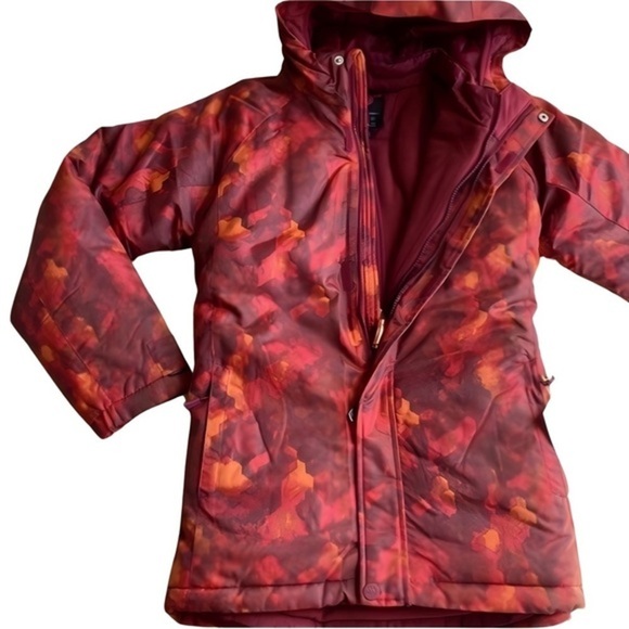 🔥 HP Girls All In Motion 3-in-1 Coat‎ Maroon XL (16) - Picture 1 of 7